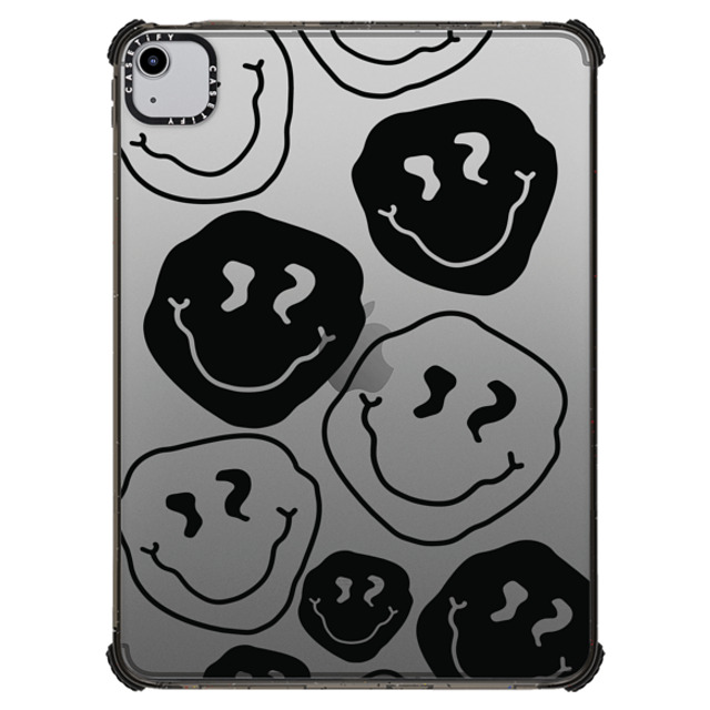 Girl Knows All x CASETiFY iPad Air (第4/5世代) Quote,Monochrome Black iPad インパクト ケース Black Smile Back to School Girl Knows All x CASETiFY iPad Air (第4/5世代) Quote,Monochrome Black iPad インパクト ケース Black Smile Back to School