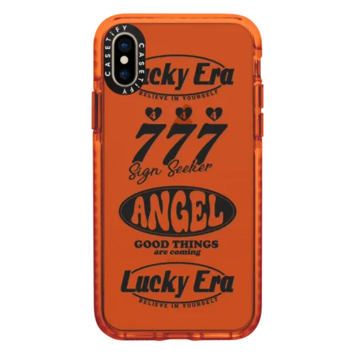 iPhone XS - Angel Baby! Black, Mirror