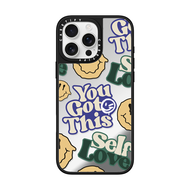 Girl Knows All x CASETiFY iPhone 16 Pro Max Case Quote,Typography Silver on Black ミラーケース MagSafe対応 Positivity Collage Back to School Girl Knows All x CASETiFY iPhone 16 Pro Max Case Quote,Typography Silver on Black ミラーケース MagSafe対応 Positivity Collage Back to School