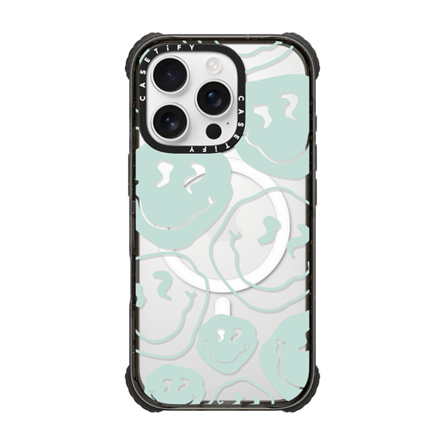 Girl Knows All x CASETiFY iPhone 16 Pro ケース Sticker,Quote ブラック ウルトラ インパクトケース MagSafe 対応 Aqua Smile Transparent Father's Day Girl Knows All x CASETiFY iPhone 16 Pro ケース Sticker,Quote ブラック ウルトラ インパクトケース MagSafe 対応 Aqua Smile Transparent Father's Day