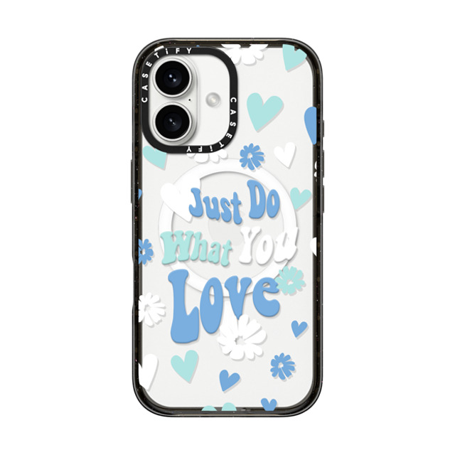 Girl Knows All x CASETiFY iPhone 16 Case Floral,Quote Black Impact Case MagSafe Compatible Do What You Love Mother's Day Girl Knows All x CASETiFY iPhone 16 Case Floral,Quote Black Impact Case MagSafe Compatible Do What You Love Mother's Day