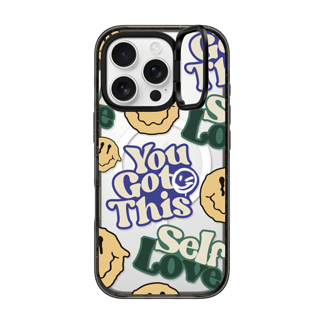Girl Knows All x CASETiFY iPhone 16 Pro Case Quote,Typography Black インパクトリングスタンドケース MagSafe対応 Positivity Collage Back to School Girl Knows All x CASETiFY iPhone 16 Pro Case Quote,Typography Black インパクトリングスタンドケース MagSafe対応 Positivity Collage Back to School