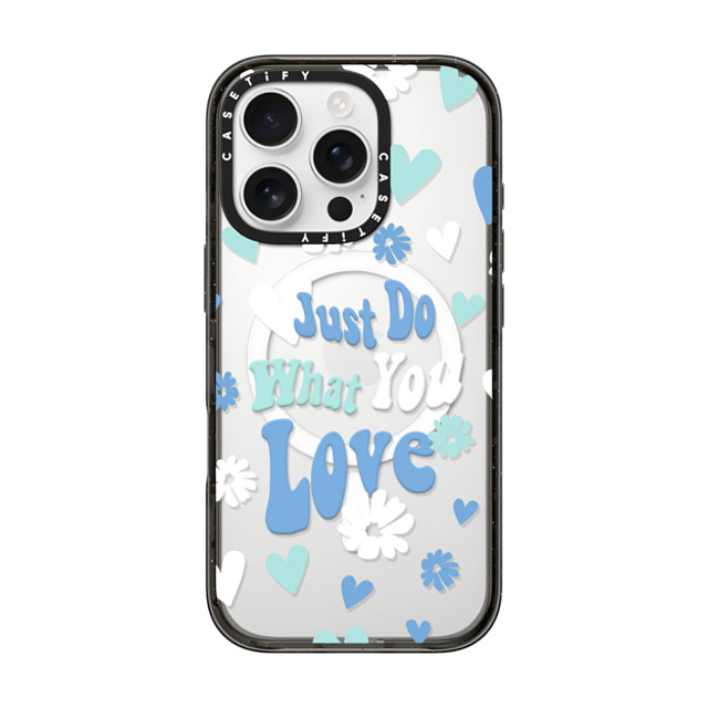 Girl Knows All x CASETiFY iPhone 16 Pro Case Floral,Quote Black Impact Case MagSafe Compatible Do What You Love Mother's Day Girl Knows All x CASETiFY iPhone 16 Pro Case Floral,Quote Black Impact Case MagSafe Compatible Do What You Love Mother's Day