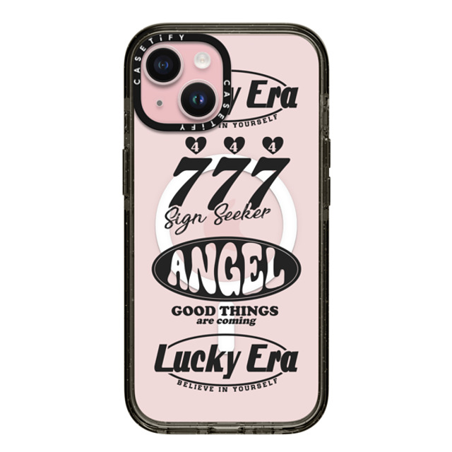 Girl Knows All x CASETiFY iPhone 15 Case Quote,Typography Black Impact Case MagSafe Compatible Angel Baby! Black, Mirror Mother's Day Girl Knows All x CASETiFY iPhone 15 Case Quote,Typography Black Impact Case MagSafe Compatible Angel Baby! Black, Mirror Mother's Day
