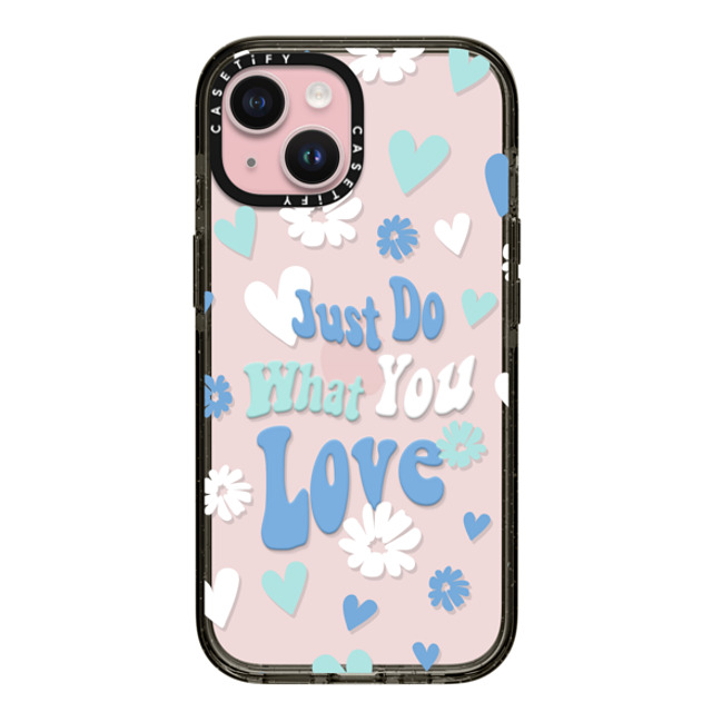 Girl Knows All x CASETiFY iPhone 15 Case Floral,Quote Black インパクトケース Do What You Love Mother's Day Girl Knows All x CASETiFY iPhone 15 Case Floral,Quote Black インパクトケース Do What You Love Mother's Day