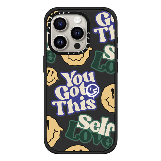 Girl Knows All x CASETiFY iPhone 15 Pro Case Quote,Typography Matte Black Impact Case MagSafe Compatible Positivity Collage Back to School Girl Knows All x CASETiFY iPhone 15 Pro Case Quote,Typography Matte Black Impact Case MagSafe Compatible Positivity Collage Back to School