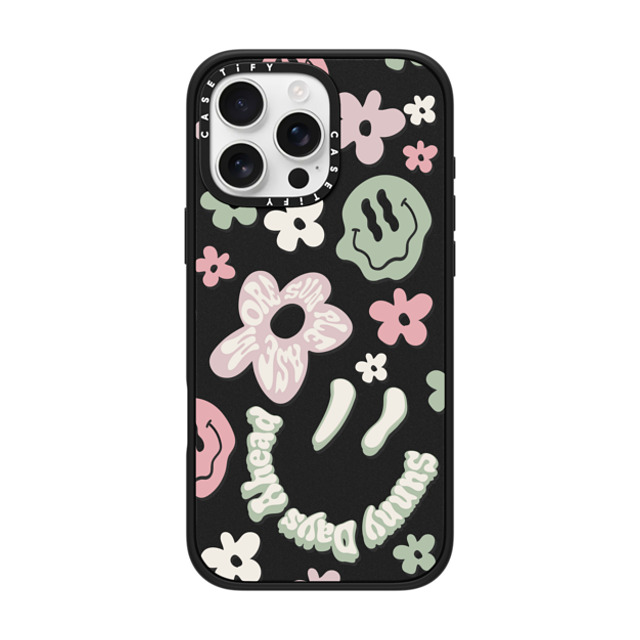 Girl Knows All x CASETiFY iPhone 16 Pro Max Case Sticker,Quote Matte Black Impact Case MagSafe Compatible Sunny Days Ahead Collage Back to School Girl Knows All x CASETiFY iPhone 16 Pro Max Case Sticker,Quote Matte Black Impact Case MagSafe Compatible Sunny Days Ahead Collage Back to School