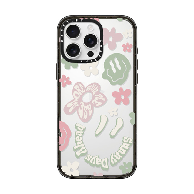 Girl Knows All x CASETiFY iPhone 16 Pro Max Case Sticker,Quote Black インパクトケース Sunny Days Ahead Collage Back to School Girl Knows All x CASETiFY iPhone 16 Pro Max Case Sticker,Quote Black インパクトケース Sunny Days Ahead Collage Back to School