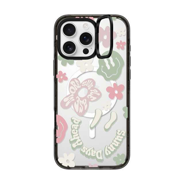 Girl Knows All x CASETiFY iPhone 16 Pro Max Case Sticker,Quote Black インパクトリングスタンドケース MagSafe対応 Sunny Days Ahead Collage Back to School Girl Knows All x CASETiFY iPhone 16 Pro Max Case Sticker,Quote Black インパクトリングスタンドケース MagSafe対応 Sunny Days Ahead Collage Back to School