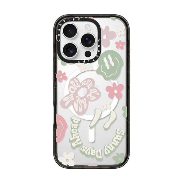 Girl Knows All x CASETiFY iPhone 16 Pro Case Sticker,Quote Black Impact Case MagSafe Compatible Sunny Days Ahead Collage Back to School Girl Knows All x CASETiFY iPhone 16 Pro Case Sticker,Quote Black Impact Case MagSafe Compatible Sunny Days Ahead Collage Back to School