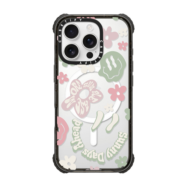 Girl Knows All x CASETiFY iPhone 16 Pro Case Sticker,Quote Black ウルトラ インパクトケース MagSafe 対応 Sunny Days Ahead Collage Back to School Girl Knows All x CASETiFY iPhone 16 Pro Case Sticker,Quote Black ウルトラ インパクトケース MagSafe 対応 Sunny Days Ahead Collage Back to School
