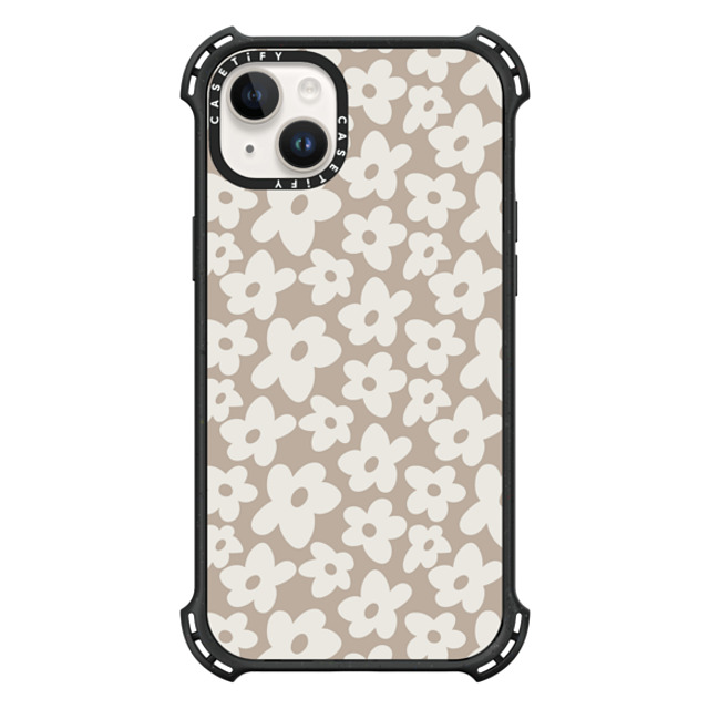 Girl Knows All x CASETiFY iPhone 14 Plus Case Floral,Cartoon Triple Black バウンスケース Natural Flower Mother's Day Girl Knows All x CASETiFY iPhone 14 Plus Case Floral,Cartoon Triple Black バウンスケース Natural Flower Mother's Day