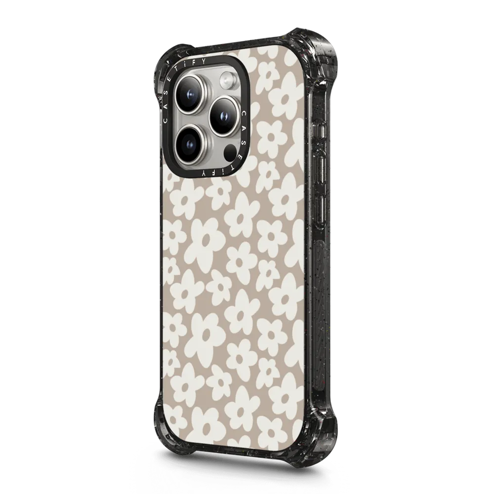 Impact iPhone 15 Pro Max Case MagSafe Compatible - Natural Flower