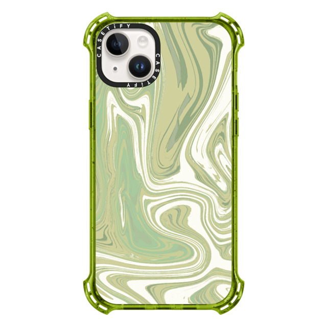 Girl Knows All x CASETiFY iPhone 14 Plus ケース Quote,Geometric Kiwi バウンスケース The Swirl Father's Day Girl Knows All x CASETiFY iPhone 14 Plus ケース Quote,Geometric Kiwi バウンスケース The Swirl Father's Day