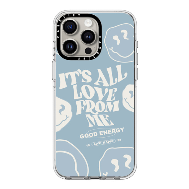 Girl Knows All x CASETiFY iPhone 15 Pro Max ケース クリア クリア ケース MagSafe対応 It's All Love From Me