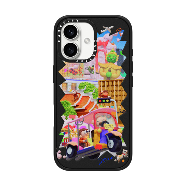 SHART21 x CASETiFY iPhone 16 ケース マットブラック インパクトケース MagSafe対応 The Colors of Bangkok Mother's Day SHART21 x CASETiFY iPhone 16 ケース マットブラック インパクトケース MagSafe対応 The Colors of Bangkok Mother's Day