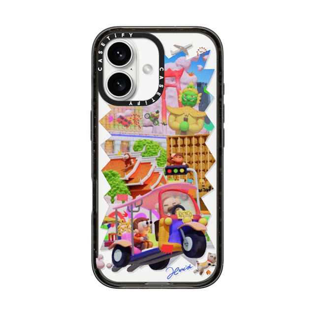 SHART21 x CASETiFY iPhone 16 Case Black インパクトケース The Colors of Bangkok Mother's Day SHART21 x CASETiFY iPhone 16 Case Black インパクトケース The Colors of Bangkok Mother's Day