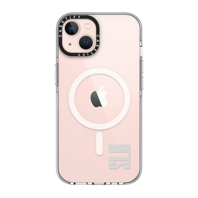 CASETiFY iPhone 13 ケース クリア クリア ケース MagSafe対応 Custom Case - slm CASETiFY iPhone 13 ケース クリア クリア ケース MagSafe対応 Custom Case - slm