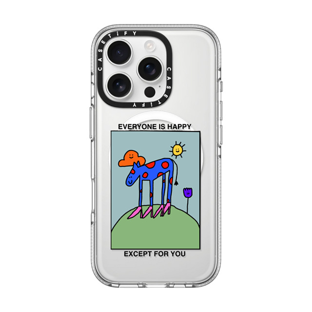 shuturp x CASETiFY iPhone 16 Pro ケース クリア クリア ケース MagSafe対応 Everyone is Happy Mother's Day shuturp x CASETiFY iPhone 16 Pro ケース クリア クリア ケース MagSafe対応 Everyone is Happy Mother's Day