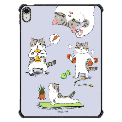 iPad Air 11-inch (M2/M3) - Bean The Cat Fitness Ipad Case