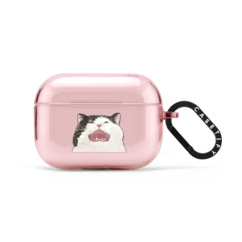 AirPods Pro - Ahh! cat AirPods Case
