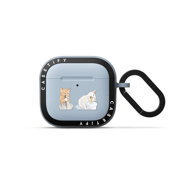 Watercatlor x CASETiFY AirPods 4 Cat,Animal スカイブルー バウンス ケース coffee cat and cola cat AirPods Case Back to School Watercatlor x CASETiFY AirPods 4 Cat,Animal スカイブルー バウンス ケース coffee cat and cola cat AirPods Case Back to School