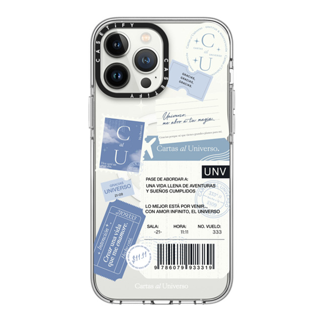 CASETiFY iPhone 13 Pro Max ケース クリア クリア ケース MagSafe対応 Pase de Abordar - Universo me Abro a tu Magia evelyn cornejo stephanie rodriguez Mother's Day CASETiFY iPhone 13 Pro Max ケース クリア クリア ケース MagSafe対応 Pase de Abordar - Universo me Abro a tu Magia evelyn cornejo stephanie rodriguez Mother's Day