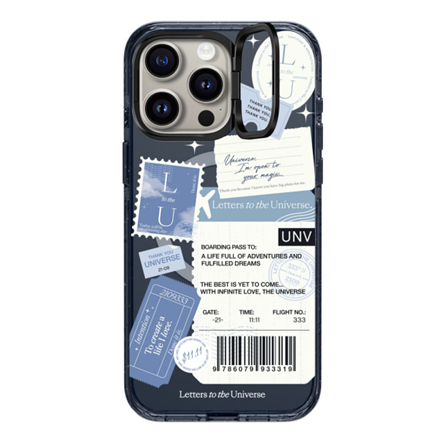 CASETiFY iPhone 15 Pro Max Case Classic Blue インパクトリングスタンドケース MagSafe対応 Boarding Pass - Universe I'm Open to your Magic evelyn cornejo stephanie rodriguez CASETiFY iPhone 15 Pro Max Case Classic Blue インパクトリングスタンドケース MagSafe対応 Boarding Pass - Universe I'm Open to your Magic evelyn cornejo stephanie rodriguez