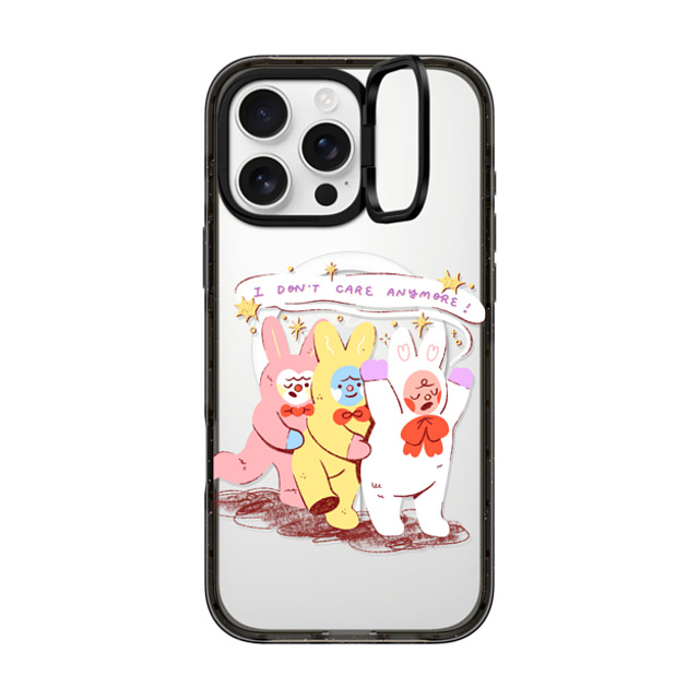 Apple Cheeks x CASETiFY iPhone 16 Pro Max Case Fruit,Cartoon Black インパクトリングスタンドケース MagSafe対応 Nonchalant Bunnies Back to School Apple Cheeks x CASETiFY iPhone 16 Pro Max Case Fruit,Cartoon Black インパクトリングスタンドケース MagSafe対応 Nonchalant Bunnies Back to School
