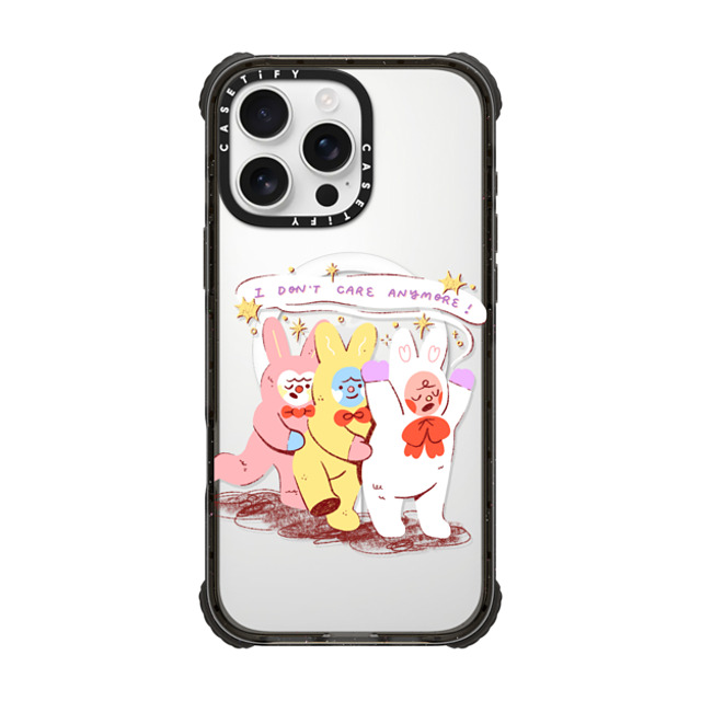 Apple Cheeks x CASETiFY iPhone 16 Pro Max Case Fruit,Cartoon Black ウルトラ インパクトケース MagSafe 対応 Nonchalant Bunnies Back to School Apple Cheeks x CASETiFY iPhone 16 Pro Max Case Fruit,Cartoon Black ウルトラ インパクトケース MagSafe 対応 Nonchalant Bunnies Back to School