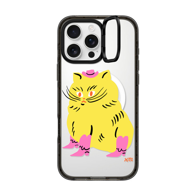 Kristina Micotti x CASETiFY iPhone 16 Pro Max ケース Cat,Animal ブラック インパクトリングスタンドケース MagSafe対応 Cowboy Kitten by Kristina Micotti Father's Day Kristina Micotti x CASETiFY iPhone 16 Pro Max ケース Cat,Animal ブラック インパクトリングスタンドケース MagSafe対応 Cowboy Kitten by Kristina Micotti Father's Day