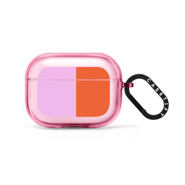 The House That Lars Built x CASETiFY AirPods Pro Geometric,Abstract Pink Fizz インパクトケース Pink/Red Colorblock Back to School The House That Lars Built x CASETiFY AirPods Pro Geometric,Abstract Pink Fizz インパクトケース Pink/Red Colorblock Back to School