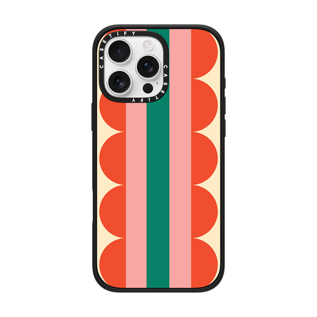 The House That Lars Built x CASETiFY iPhone 16 Pro Max ケース マットブラック インパクトケース MagSafe対応 Juni Back to School The House That Lars Built x CASETiFY iPhone 16 Pro Max ケース マットブラック インパクトケース MagSafe対応 Juni Back to School