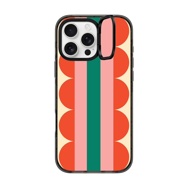 The House That Lars Built x CASETiFY iPhone 16 Pro Max ケース ブラック インパクトリングスタンドケース MagSafe対応 Juni Father's Day The House That Lars Built x CASETiFY iPhone 16 Pro Max ケース ブラック インパクトリングスタンドケース MagSafe対応 Juni Father's Day
