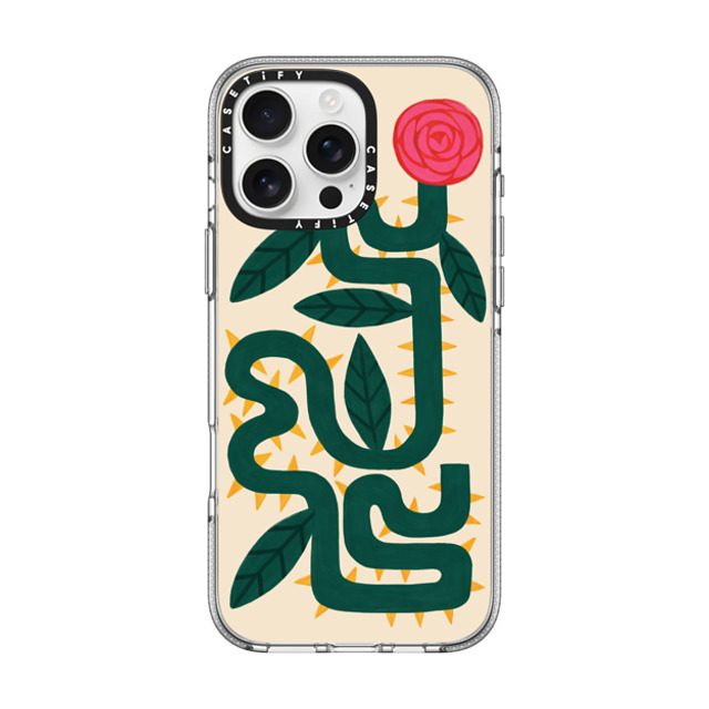 The House That Lars Built x CASETiFY iPhone 16 Pro Max ケース Summer,Floral クリア クリア ケース MagSafe対応 Rose Father's Day The House That Lars Built x CASETiFY iPhone 16 Pro Max ケース Summer,Floral クリア クリア ケース MagSafe対応 Rose Father's Day