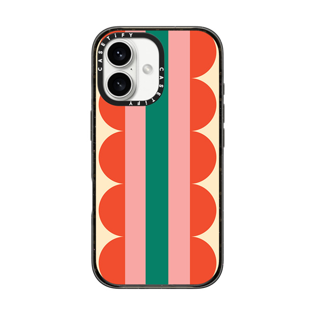 The House That Lars Built x CASETiFY iPhone 16 ケース ブラック インパクトケース MagSafe対応 Juni Father's Day The House That Lars Built x CASETiFY iPhone 16 ケース ブラック インパクトケース MagSafe対応 Juni Father's Day