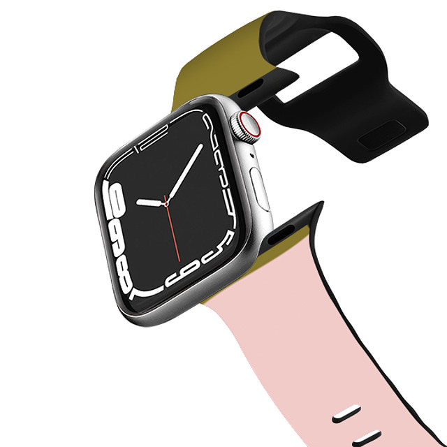 The House That Lars Built x CASETiFY Apple Watch Band Series 7-9 (45mm) Geometric,Y2K ブラック インパクト バンド Green and Pink Colorblock Father's Day The House That Lars Built x CASETiFY Apple Watch Band Series 7-9 (45mm) Geometric,Y2K ブラック インパクト バンド Green and Pink Colorblock Father's Day