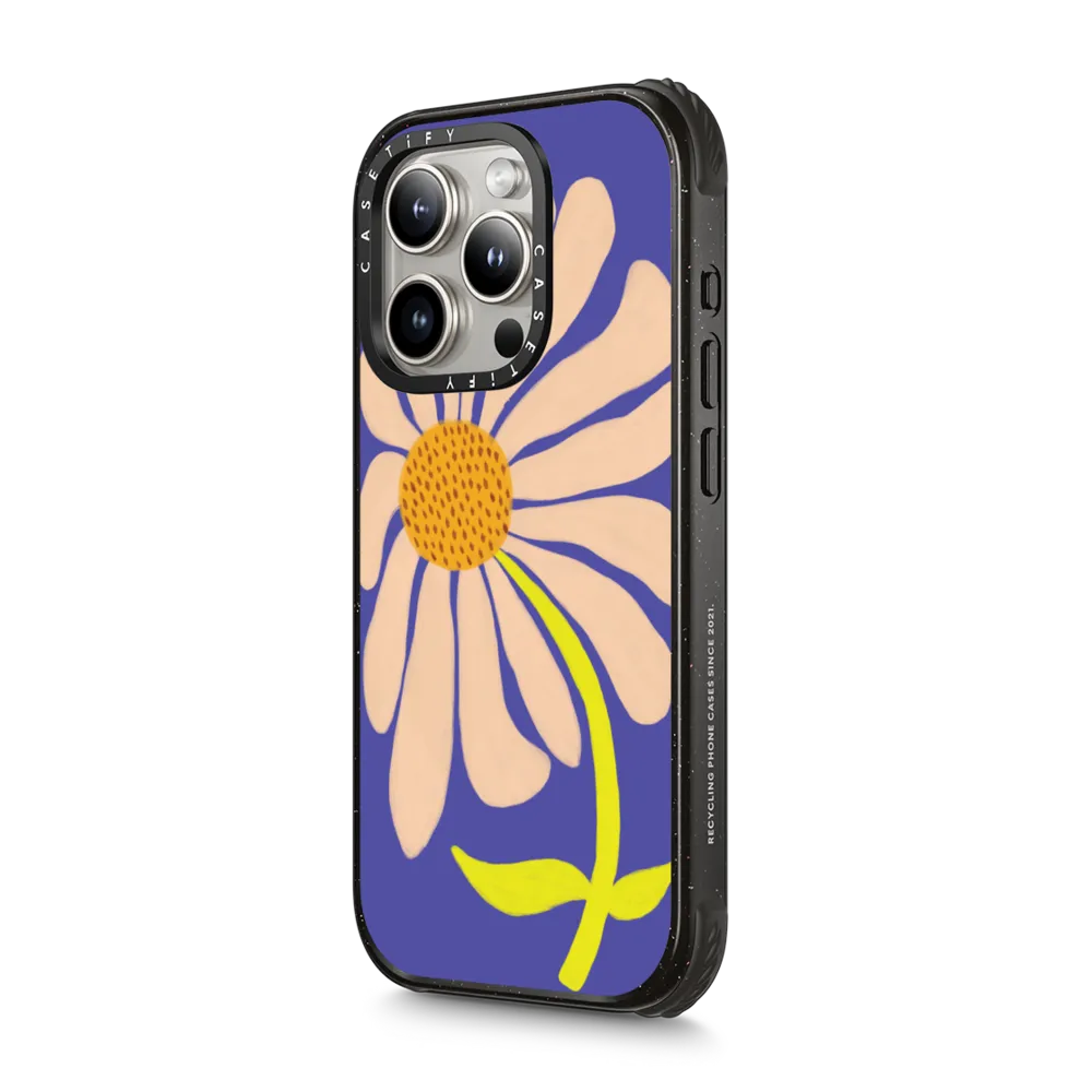 Ultra Impact iPhone 15 Pro Case MagSafe Compatible - Daisy