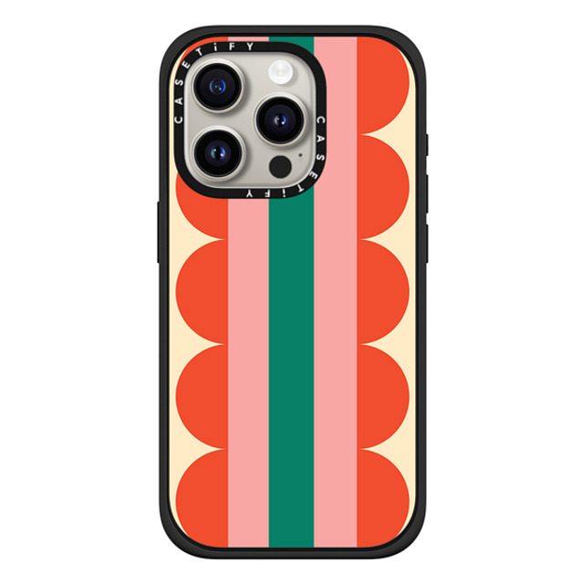 The House That Lars Built x CASETiFY iPhone 15 Pro ケース マットブラック インパクトケース MagSafe対応 Juni Back to School The House That Lars Built x CASETiFY iPhone 15 Pro ケース マットブラック インパクトケース MagSafe対応 Juni Back to School