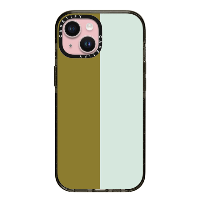 The House That Lars Built x CASETiFY iPhone 15 Case Geometric,Abstract Black インパクトケース Green/Mint Colorblock Mother's Day The House That Lars Built x CASETiFY iPhone 15 Case Geometric,Abstract Black インパクトケース Green/Mint Colorblock Mother's Day