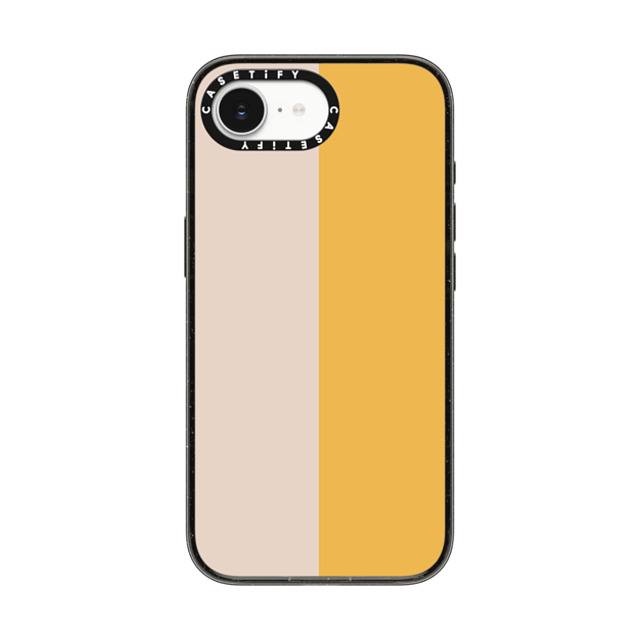 The House That Lars Built x CASETiFY iPhone 16e Case Pattern,Geometric Black Impact Case MagSafe Compatible Peach and Yellow Colorblock Back to School The House That Lars Built x CASETiFY iPhone 16e Case Pattern,Geometric Black Impact Case MagSafe Compatible Peach and Yellow Colorblock Back to School