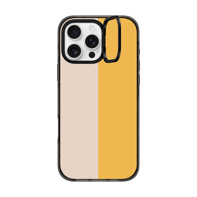 The House That Lars Built x CASETiFY iPhone 16 Pro Max ケース Pattern,Geometric ブラック インパクトリングスタンドケース MagSafe対応 Peach and Yellow Colorblock Father's Day The House That Lars Built x CASETiFY iPhone 16 Pro Max ケース Pattern,Geometric ブラック インパクトリングスタンドケース MagSafe対応 Peach and Yellow Colorblock Father's Day