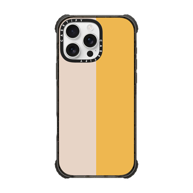 The House That Lars Built x CASETiFY iPhone 16 Pro Max ケース Pattern,Geometric ブラック ウルトラ インパクトケース MagSafe 対応 Peach and Yellow Colorblock Father's Day The House That Lars Built x CASETiFY iPhone 16 Pro Max ケース Pattern,Geometric ブラック ウルトラ インパクトケース MagSafe 対応 Peach and Yellow Colorblock Father's Day