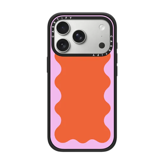 Impact iPhone 17 Pro Case MagSafe Compatible - White/Black Colorblock