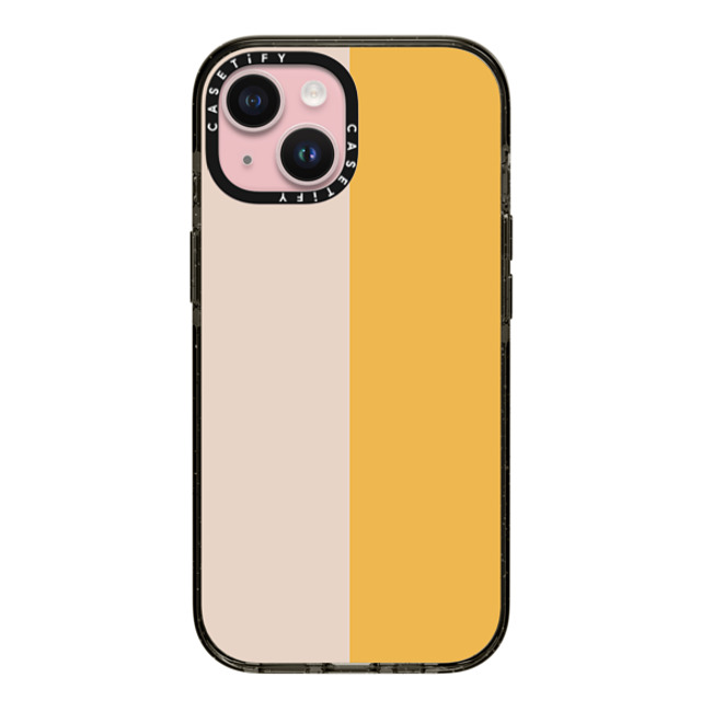 The House That Lars Built x CASETiFY iPhone 15 Case Pattern,Geometric Black Impact Case MagSafe Compatible Peach and Yellow Colorblock Mother's Day The House That Lars Built x CASETiFY iPhone 15 Case Pattern,Geometric Black Impact Case MagSafe Compatible Peach and Yellow Colorblock Mother's Day