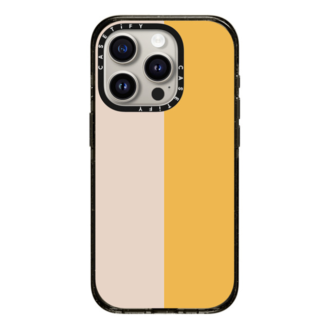 The House That Lars Built x CASETiFY iPhone 15 Pro Case Pattern,Geometric Black Impact Case MagSafe Compatible Peach and Yellow Colorblock Back to School The House That Lars Built x CASETiFY iPhone 15 Pro Case Pattern,Geometric Black Impact Case MagSafe Compatible Peach and Yellow Colorblock Back to School