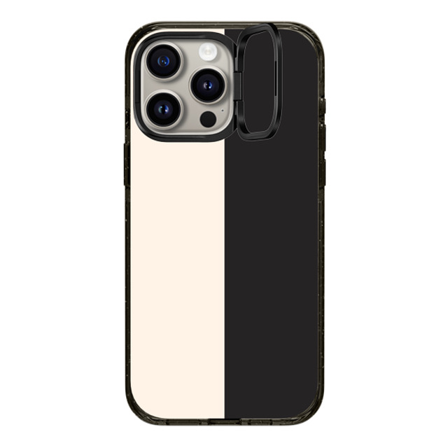 The House That Lars Built x CASETiFY iPhone 15 Pro Max Case Geometric,Abstract Black インパクトリングスタンドケース MagSafe対応 White/Black Colorblock Back to School The House That Lars Built x CASETiFY iPhone 15 Pro Max Case Geometric,Abstract Black インパクトリングスタンドケース MagSafe対応 White/Black Colorblock Back to School