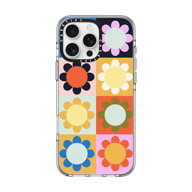 The House That Lars Built x CASETiFY iPhone 16 Pro Max ケース クリア クリア ケース MagSafe対応 Retro Florals