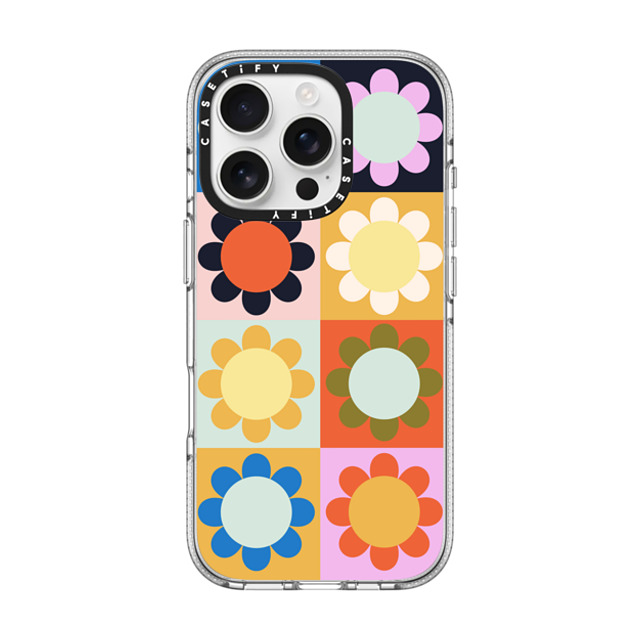 The House That Lars Built x CASETiFY iPhone 16 Pro ケース クリア クリア ケース MagSafe対応 Retro Florals