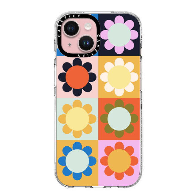 The House That Lars Built x CASETiFY iPhone 15 Case Floral,Geometric Clear Clear Case MagSafe Compatible Retro Florals Mother's Day The House That Lars Built x CASETiFY iPhone 15 Case Floral,Geometric Clear Clear Case MagSafe Compatible Retro Florals Mother's Day